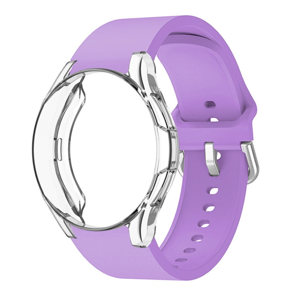 ALMNVO Bands Case for Samsung Galaxy Watch 4 Classic 46mm 42mm