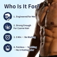 thumbnail image 4 of Men’s Below the Belt Hair Removal Cream – Gentle, No Razor Burn, No Ingrown, 4 of 6