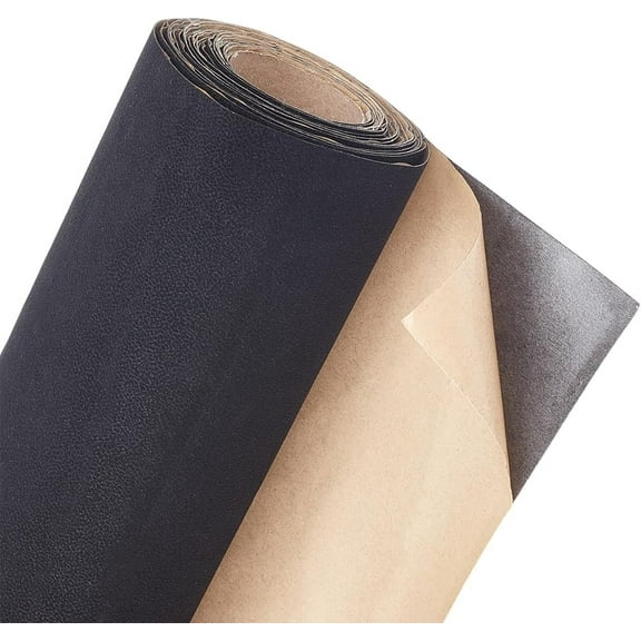 157"x14" Self Adhesive Felt Fabric Liner Black Velvet Drawer Liner Self Adhesive Texture Velvet