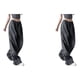 thumbnail image 4 of Jumpingount Pantalón de poliéster para hombre y mujer, banda elástica, informal, transpirable, lavable, fácil de combinar, pantalón largo de Gris oscuro SG 2piezas, 4 of 4