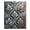 Gray, Pattern 2, variant on ODIKA 8'x10' Machine Washable Non-Slip Area Rug, Antique Silver High Traffic Rug, Silver, 957956
