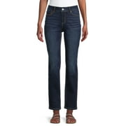 Time and Tru Women’s Mid Rise Straight Jean