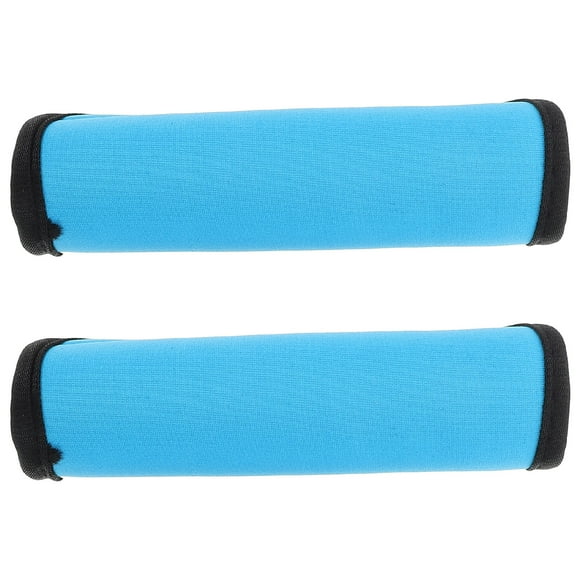 BRIGHTFUFU Cubierta para mancuernas, accesorios de gimnasio, cubierta para barra, alfombrillas para pesas, almohadillas de agarre, equipo de gimnasio para levantamiento de pesas, 2 uds.