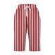 thumbnail image 4 of Puntoco Pantalones cortos de verano para mujer, moda 2024, pantalones cortos para mujer, pantalones casuales, pierna recta, cordón, cintura elástica, pantalones sueltos y cómodos con bolsillos, 4 of 5