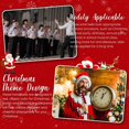 thumbnail image 2 of Campanas de MuñEca Juego de Cascabeles de Trineo Banda de MuñEca Cascabeles Musicales de Madera de Mano Cascabeles para Fiesta Regalo Familiar, 2 of 5