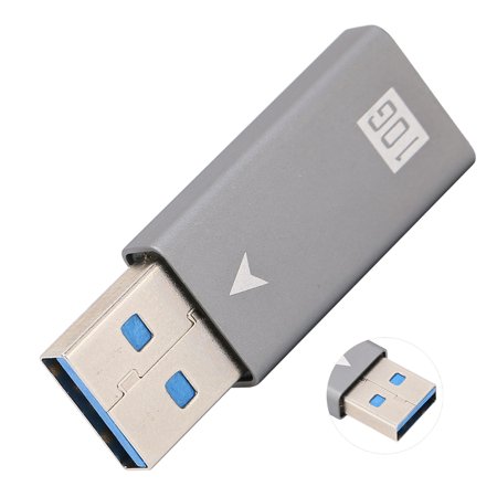 USB A To Type C Converter, Safe USB 3.0 A Male To USB-C Female Adapter ...