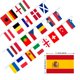 thumbnail image 3 of Banderines del Campeonato Europeo de Fútbol 2024, 24 equipos, para decoración de jardines, bares y fiestas, 3 of 8