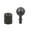 Black Color, variant on AOOOWER Professional Aluminum Adapter 1/4 Inch 17mm Ball Joint Stable Device Mounting