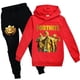 thumbnail image 3 of Y otoño Fortnite Ropa casual Sudadera para niños y niñas + Pantalones casuales Conjunto de ropa para niños Tres 508, 3 of 4