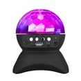 thumbnail image 1 of Graflsoa 360° Rotating LED Bluetooth Speaker with Disco Lights, Portable Bass Boost Sound System for Parties, KTV, Home Use, Black L-740, 1 of 6