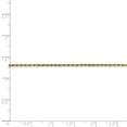 thumbnail image 2 of 10K Yellow Gold 1.5mm Machine Made Diamond Cut Rope Chain, 2 of 6