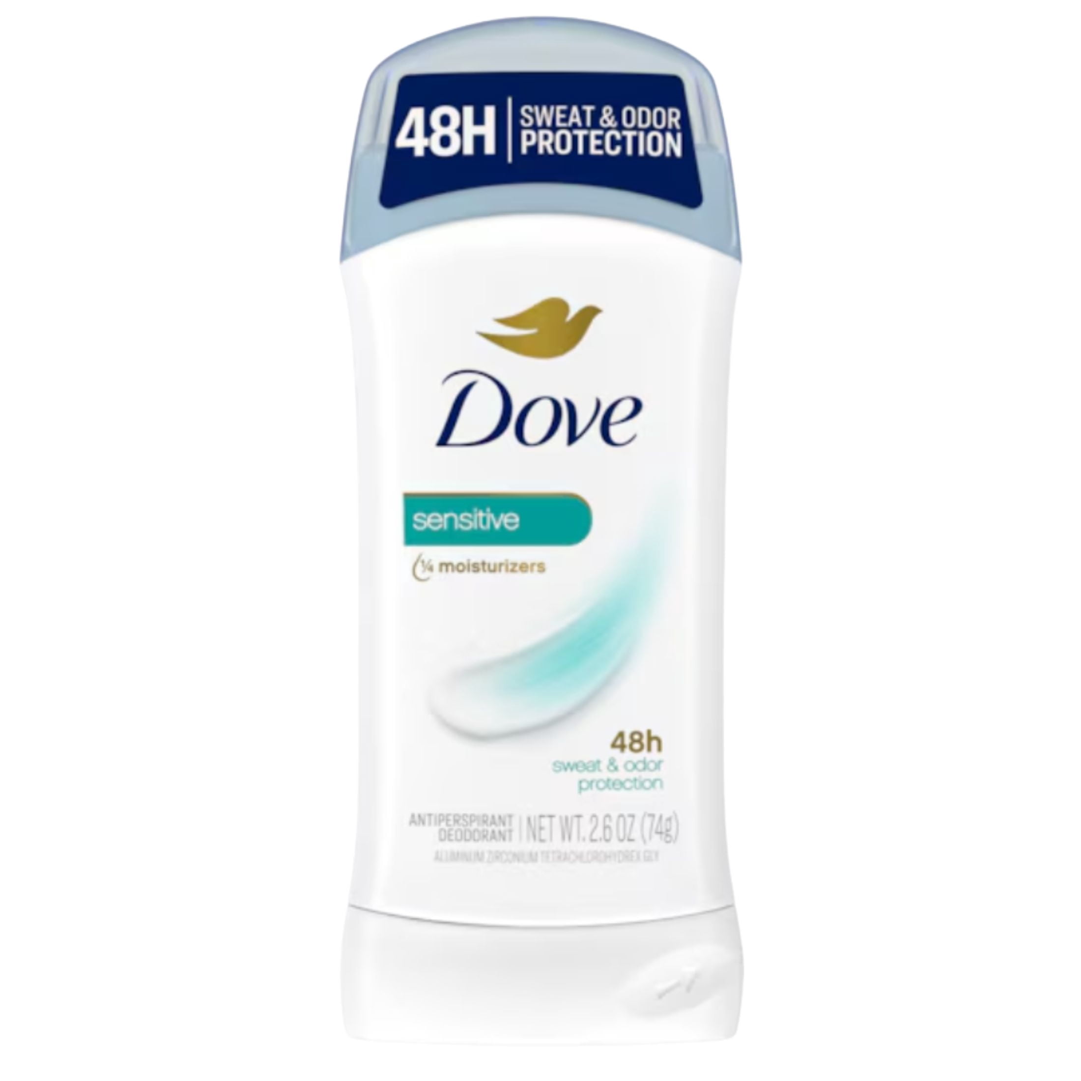 Dove Anti-Perspirant Deodorant, Sensitive Skin 2.60 Oz (Pack Of 12)