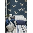 thumbnail image 5 of NextWall  Cranes Peel and Stick Wallpaper 27 in. W x 18 ft. L - Denim Blue, 5 of 7