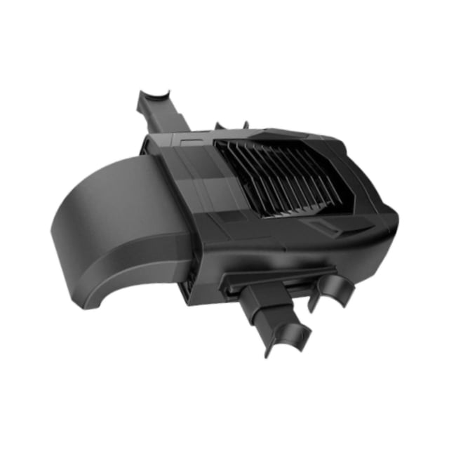 GROWTH TANK Car Back Seat Cooling Fan USB Accessories Multifunctional Adjustable Black