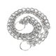 thumbnail image 3 of Collares de cadena de cuello de hierro para mascotas de doble fila, accesorios limitadores de correa para perros grandes, 3 of 13