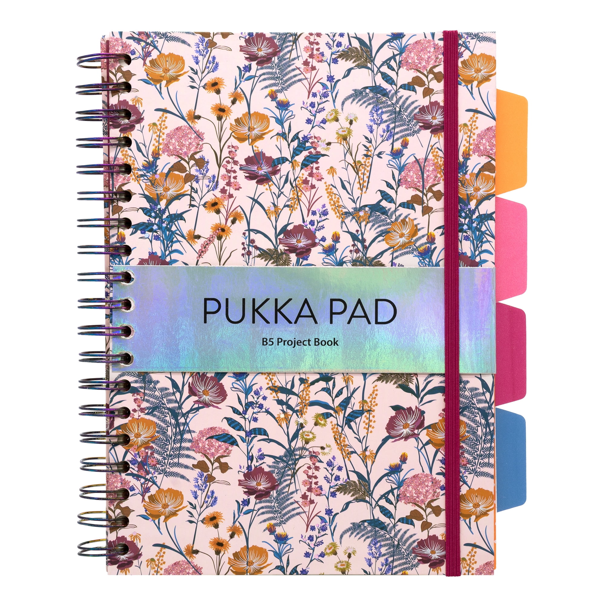 Pukka Pads B5 Bloom Project Book - Assorted - Pack 3