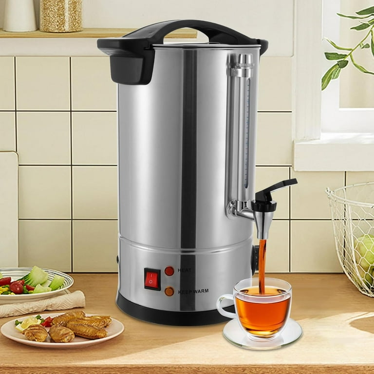 Coffee Urn, 160 Cup Coffee Percolator Commercial Coffee Maker, 25L  Stainless Steel Coffee Maker Hot Water Beverage Dispenser Electric Coffee  Urn For Catering, Wedding, Party (25L) - Walmart.com
