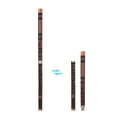 thumbnail image 4 of Instrumento tradicional chino de la clave Dizi Flauta de bambú amargo con nudo chino para principian Abanopi Flauta, 4 of 7