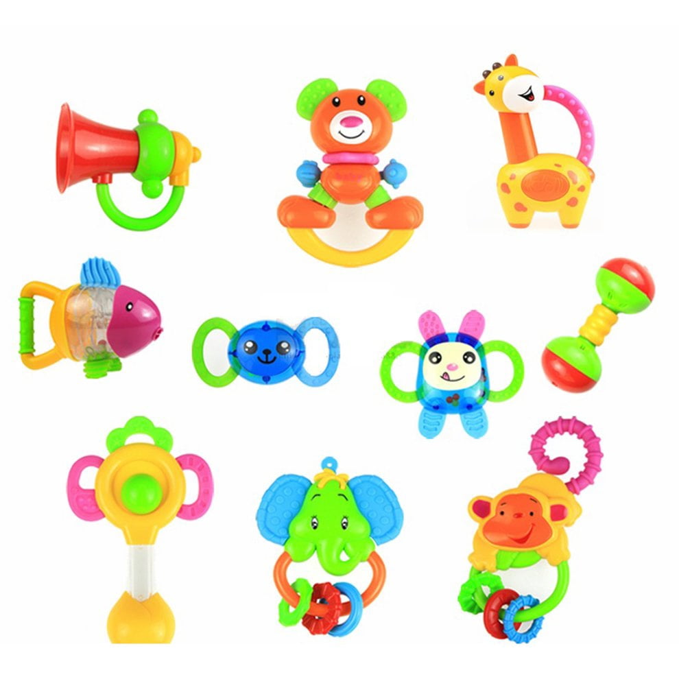 baby dumbbell teether