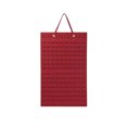 thumbnail image 1 of Qarigey Bolsa para colgar Pendientes Soporte para pendientes Colgador Joyas Collar Bolsa para mujeres Niñas Diseño de empaque Ganchos Joyas Ropa, zapatos y accesorios Miscelánea Rojo Qarigey AP015822-02, 1 of 6