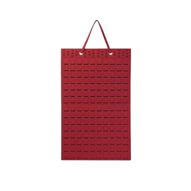 Qarigey Bolsa para colgar Pendientes Soporte para pendientes Colgador Joyas Collar Bolsa para mujeres Niñas Diseño de empaque Ganchos Joyas Ropa, zapatos y accesorios Miscelánea Rojo Qarigey AP015822-02
