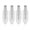 White, variant on YAHHU 4 Pcs Makeup Hair Barrette Accessories No Bend Hair Clips No Crease Hair Styling Clips for Women White