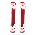 thumbnail image 3 of harmtty Xmax 2Pcs Christmas Refrigerator Door Handle Cover Durable Washable Reusable Handle Cover for Festive Decoration A 2pcs, 3 of 8