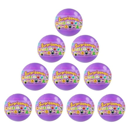 Surprizamals, 10-Pack - Mystery Balls with Collectible Plush Toy (Series 7)