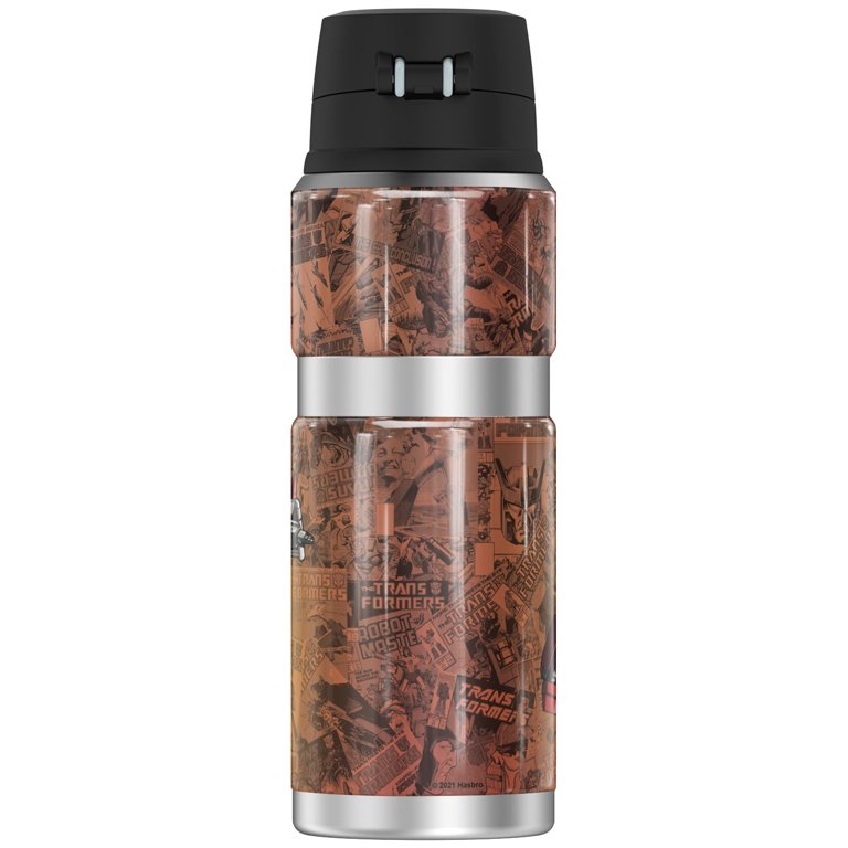 Transformers Autobots V Decepticons THERMOS STAINLESS KING