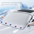 thumbnail image 2 of Funda de nieve para coche, ropa anticongelante para coche, protector solar para cristales delanteros, aislamiento térmico, parasol engrosado anticongelante, protector de nieve para coche, 2 of 4