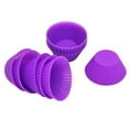 thumbnail image 4 of 10Pcs  Silicone Cake Muffin Cupcake Mold Maker Pastry Baking Tool, 4 of 7