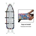 thumbnail image 4 of SEANATIVE Vintage Sunflower Iron Board Pad and Cover Resist Scorching Thick Covers Heat Reflective Ironing Pad Cover with Hook and Loop Fastener Straps Folding Non Slip Iron Pads Boho Ironing Pad, 4 of 6