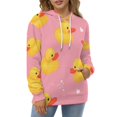thumbnail image 4 of Cute Rubber Duck Pattern 3d Sweatshirts Hoodie Fashion Casual Personality Men's Women Street Hoodie Pullovers Long Sleeve Comfortable Top, 4 of 6