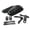 Black, variant on Motorcycle Handlebar Hand Guards Mirror Mount Handguards for Harley 883 1200 X48