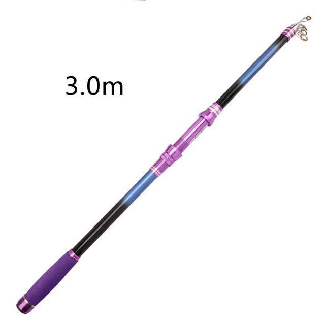 Portable Long Section Fishing Rods Tight Rod Section Angling Equipment for Freshwater Saltwater