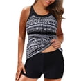 thumbnail image 1 of Conjunto de ropa de playa con relleno de realce para mujer con estampado de Bikini cómodo OAVQHLG3B Store  lin121212, 1 of 4