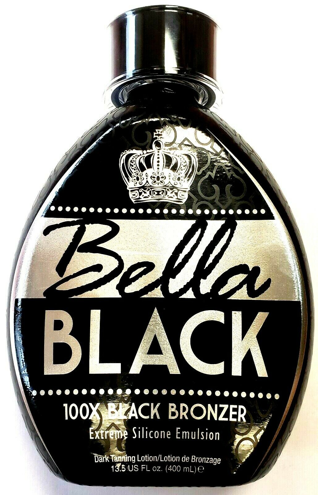 Bella Black 100X Black Bronzer Extreme Silicone Tanning Lotion By Dolce Vita Tan - image 2 of 2