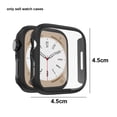 thumbnail image 2 of Waterproof Case Compatible with Tempered Glass Screen Protector,FOR iWatch S8 Protective Bumper Case, 2 of 5