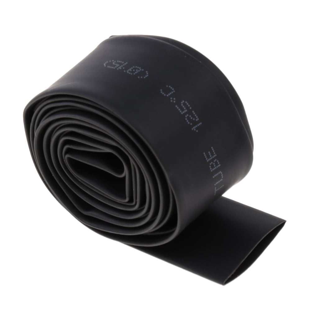 Adhesive Lined Heat Shrink Sleeve 3:1 Ratio Black Heatshrink Sleeving 1m length 