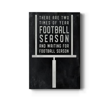 Football Season Premium Gallery Wrapped Canvas - Ready to Hang - 32 x 48