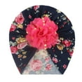 thumbnail image 3 of Dadaria Hair Bows for Girls Newborn Baby Boy Girl Floral Hat Headwear Cap Hat Accessories 3 PC Baby Hat A M,Boys Girls, 3 of 5