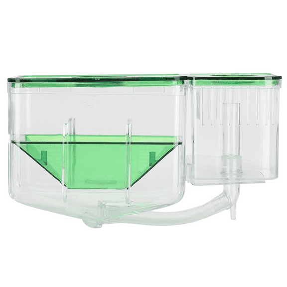 Aquarium Fish Tanks Breeding Box Little Fish Double‑Layer Isolation Incubator for Fish ShrimpSpawning Box,1 x Mini Breeding Fish Tank