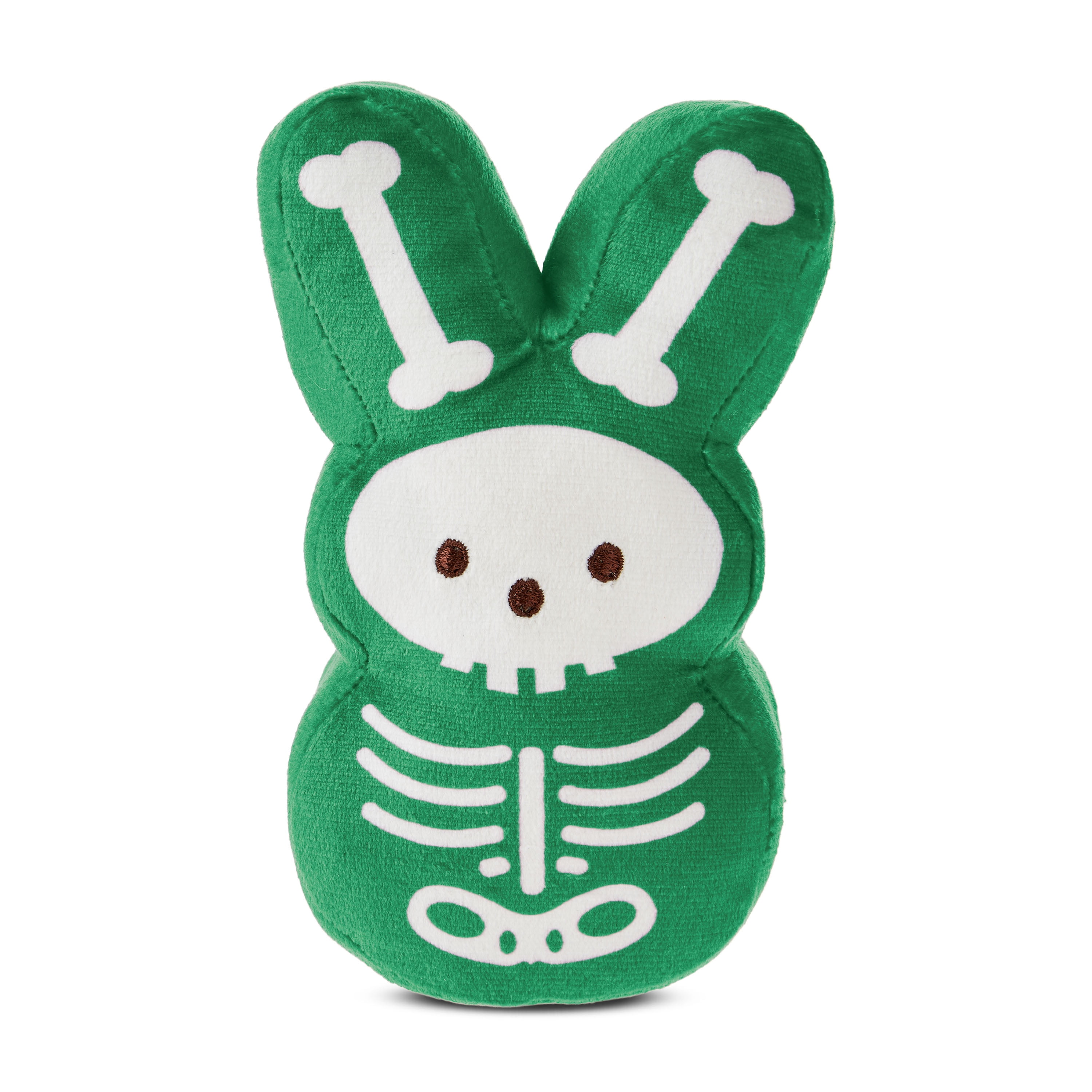 Peeps® Marshmallow-Scented Pink Skeleton Bunny Plush For Halloween
