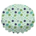 thumbnail image 2 of Football and Volleyball Lightgreen Pattern Round Tablecloth 70"x70", Wrinkle Resistant Wipeable Table Cover for Kitchen Dining Room Picnic Patio and Party, 2 of 6