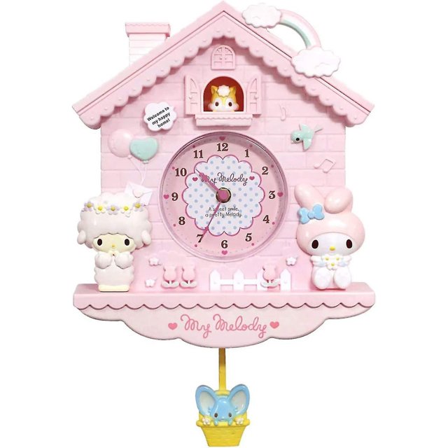 Reloj de pared Hello Kitty para dormitorio, regalo para niñas, familia, amigos, 10 ', rosa, reloj de pared para niños de dibujos animados, reloj de cuarzo, decoración del hogar par