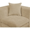 thumbnail image 6 of Meridian Furniture Stellar 152" Beige Chenille Fabric 5Pc. Modular Sectional, 6 of 14