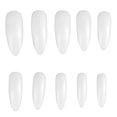 thumbnail image 1 of EeaseCA 600pcs Artificial Nail Tips Water Drop Shape Nails Full Cover Fake Nails, 1 of 7