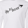 thumbnail image 4 of Inktastic Big Brother Arrow Long Sleeve Youth T-Shirt, 4 of 5