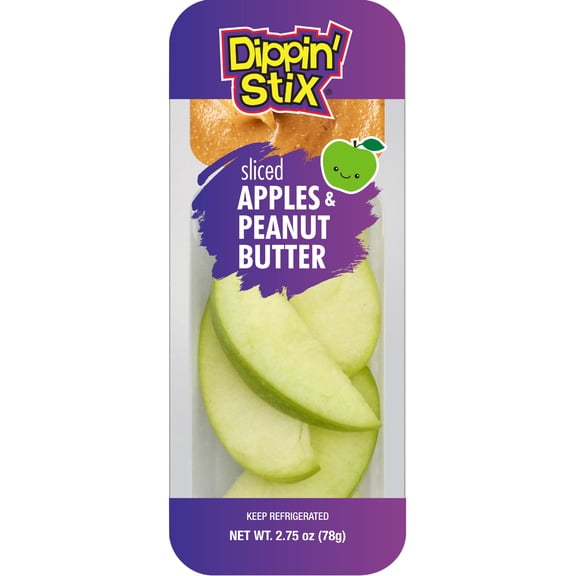 Dippin’ Stix Sliced Apples & Peanut Butter, 2.75oz