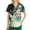 01-Mint Green, variant on Scrubs for Women,Unisex Medical Scrub Tops Long Sleeve with Side Pockets - Floral Print Workwear for Nurses - Beige - L